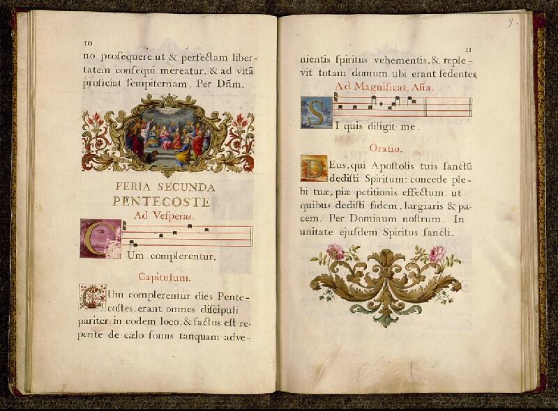 Paris, Bibl. Sainte-Geneviève, ms. 0121, f. 008v-009