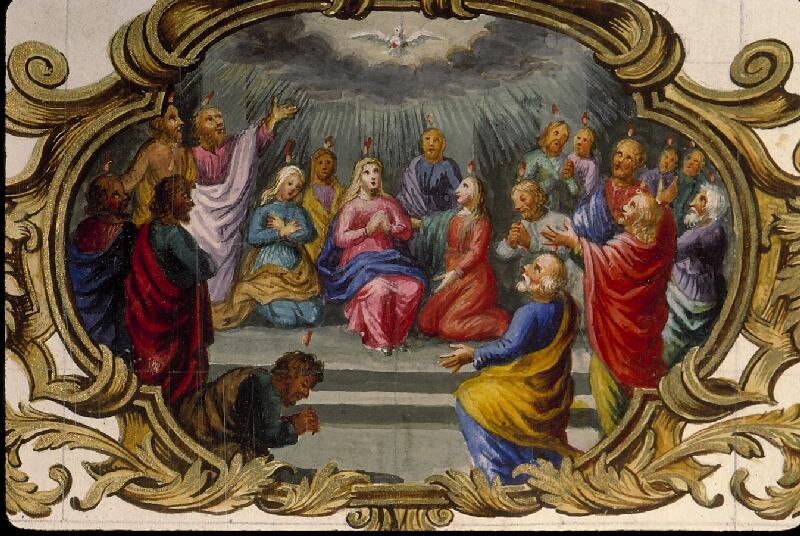 Paris, Bibl. Sainte-Geneviève, ms. 0121, f. 008v - vue 2