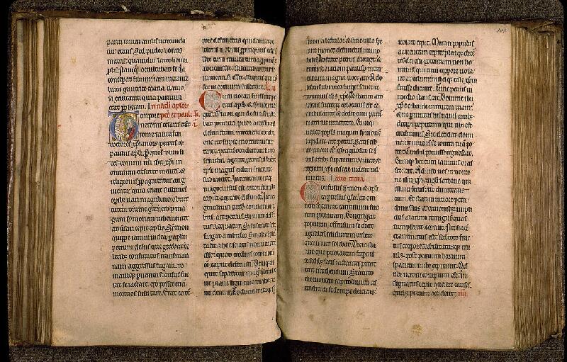 Paris, Bibl. Sainte-Geneviève, ms. 0131, f. 104v-105