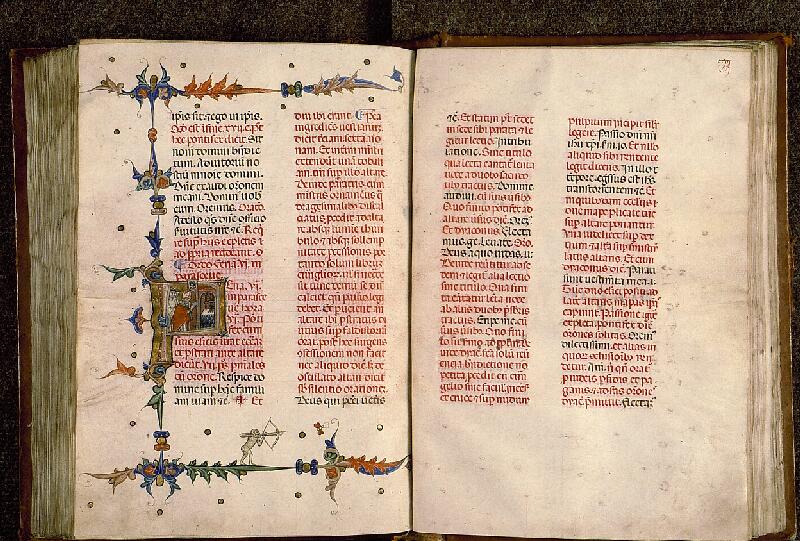 Paris, Bibl. Sainte-Geneviève, ms. 0143, f. 208v-209