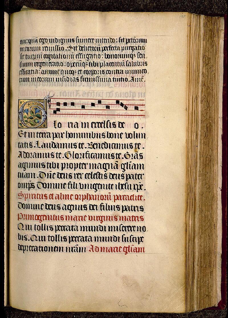 Paris, Bibl. Sainte-Geneviève, ms. 0152, f. 135 - vue 1