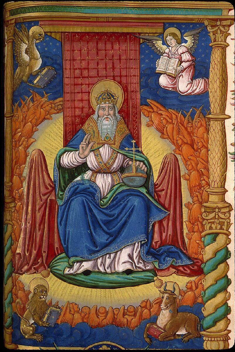 Paris, Bibl. Sainte-Geneviève, ms. 0152, f. 158 - vue 1