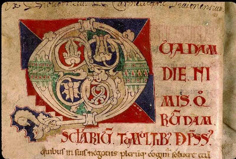 Paris, Bibl. Sainte-Geneviève, ms. 0231, f. 001v