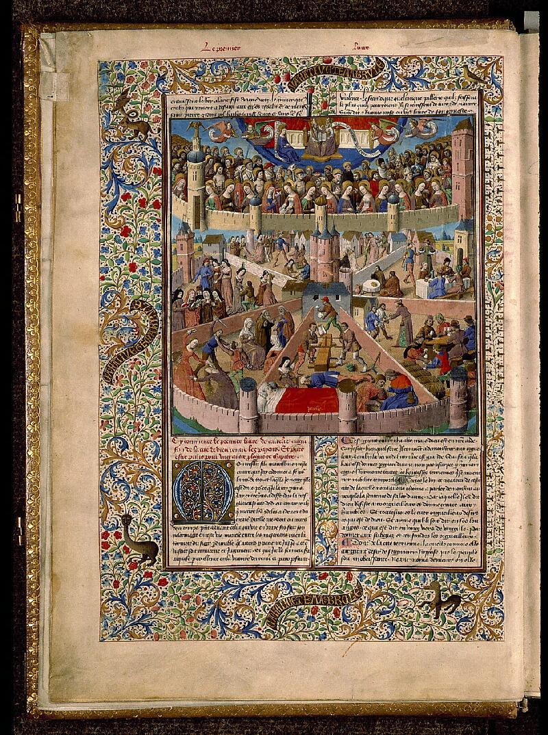 Paris, Bibl. Sainte-Geneviève, ms. 0246, f. 003v - vue 01