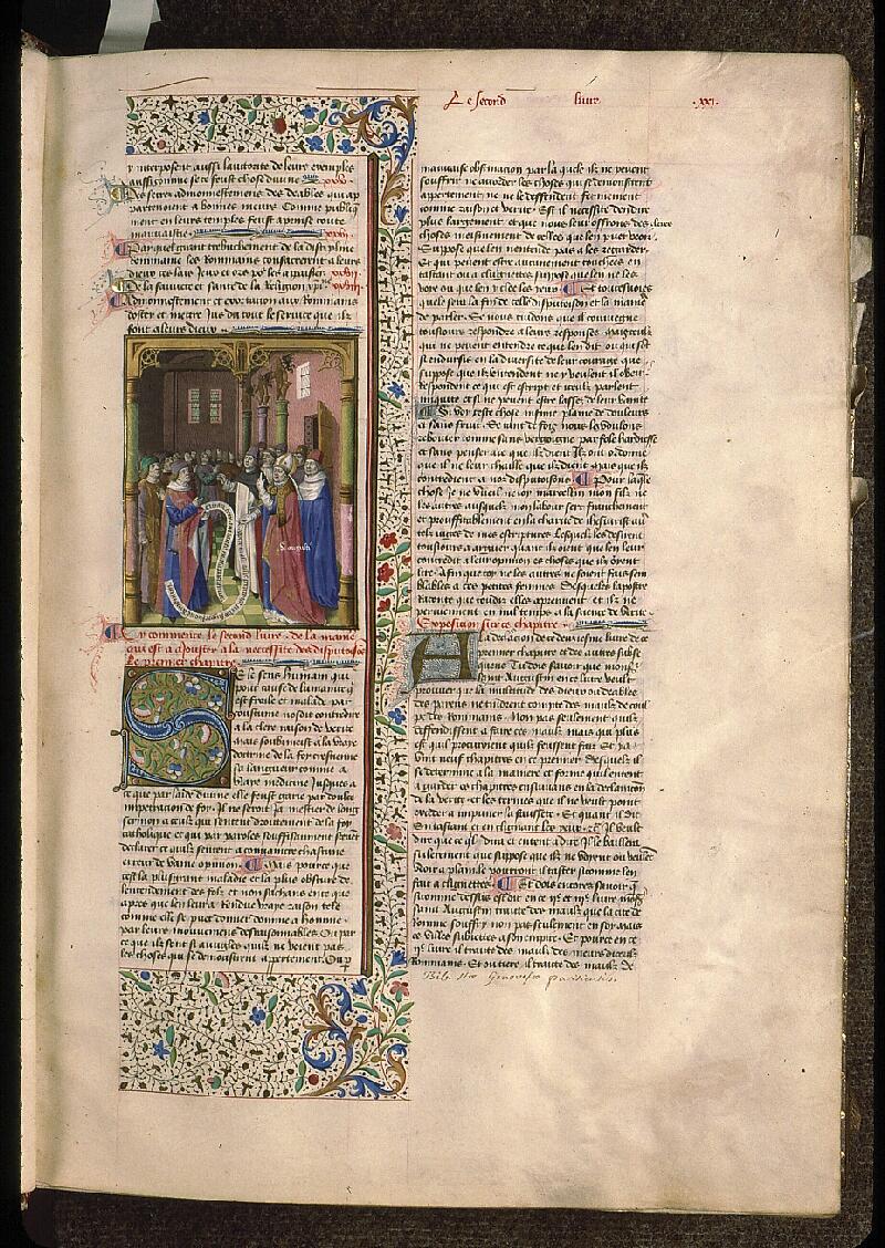 Paris, Bibl. Sainte-Geneviève, ms. 0246, f. 021 - vue 1