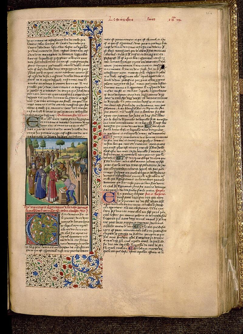 Paris, Bibl. Sainte-Geneviève, ms. 0246, f. 264 - vue 1