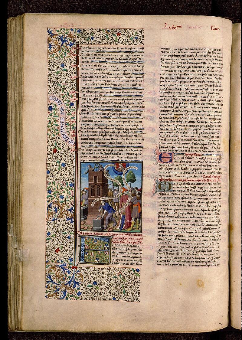 Paris, Bibl. Sainte-Geneviève, ms. 0246, f. 284v - vue 1