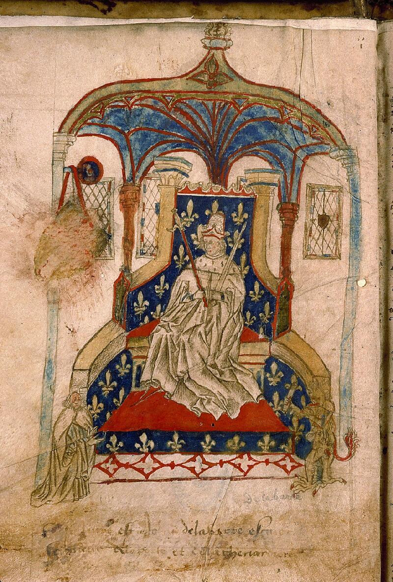 Paris, Bibl. Sainte-Geneviève, ms. 0252, f. 000Iv - vue 1