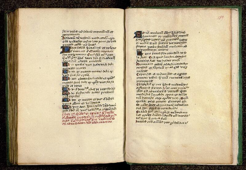 Paris, Bibl. Sainte-Geneviève, ms. 0257, f. 188v-189