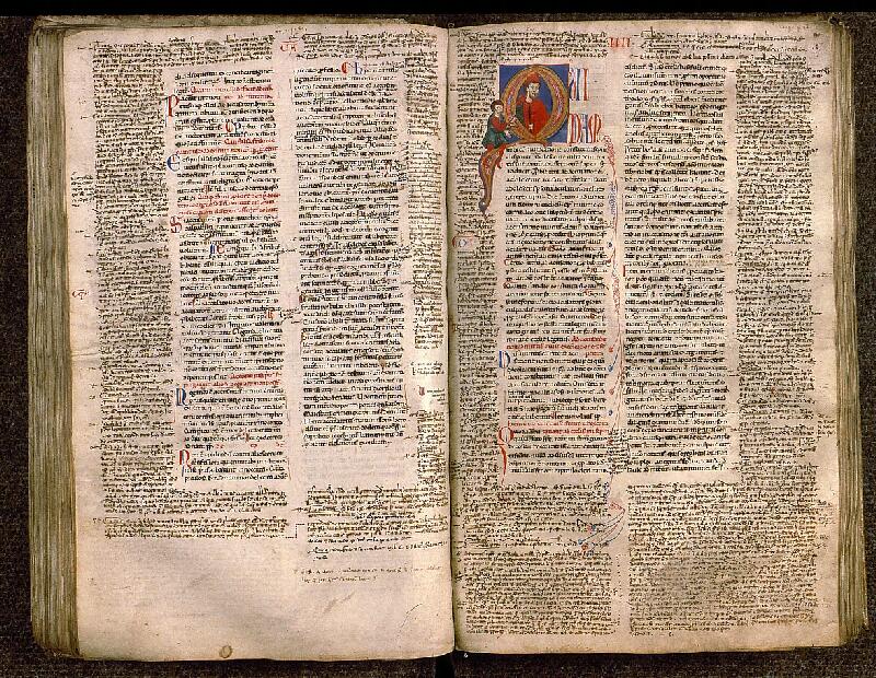 Paris, Bibl. Sainte-Geneviève, ms. 0341, f. 126v-127