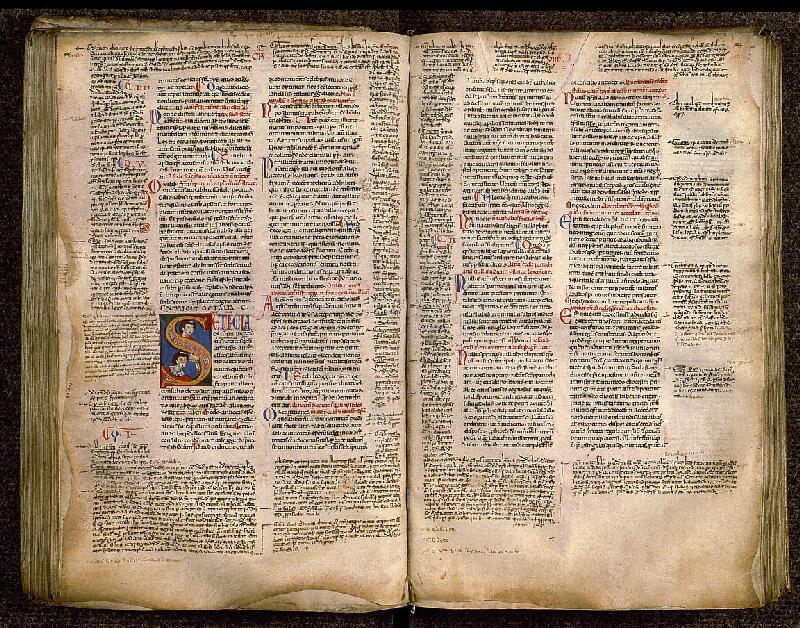 Paris, Bibl. Sainte-Geneviève, ms. 0341, f. 141v-142
