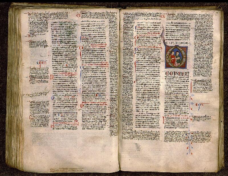 Paris, Bibl. Sainte-Geneviève, ms. 0341, f. 196v-197