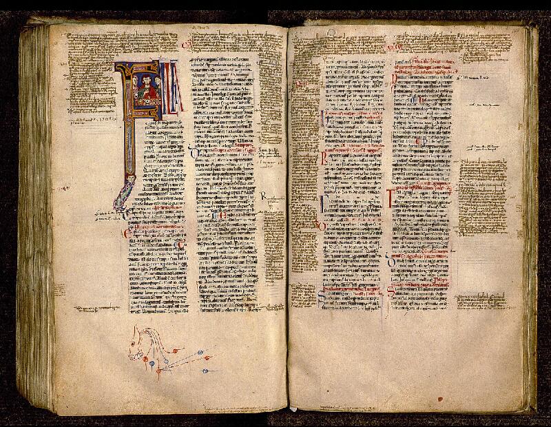 Paris, Bibl. Sainte-Geneviève, ms. 0341, f. 318v-319