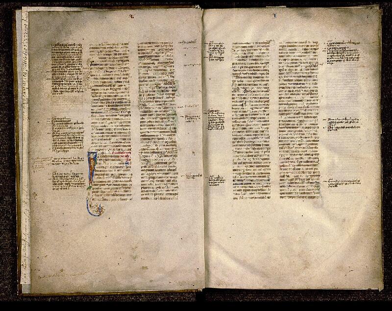 Paris, Bibl. Sainte-Geneviève, ms. 0391, f. 002v-003