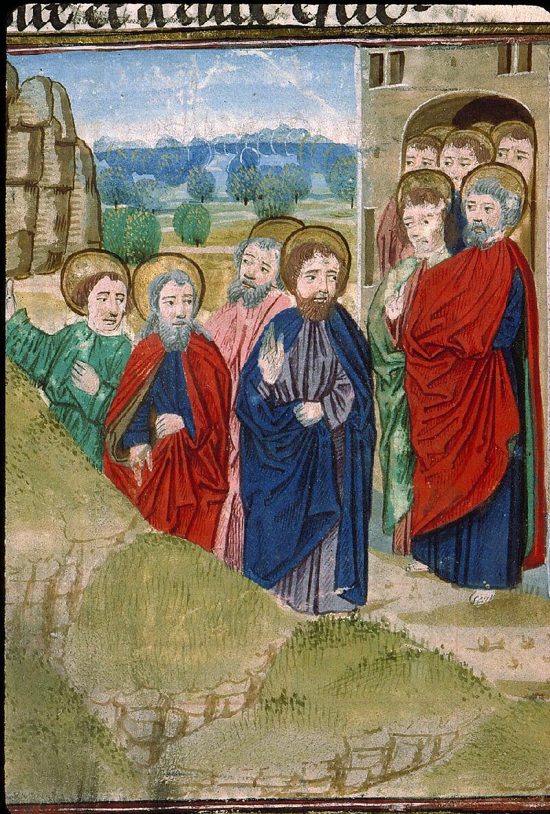 Paris, Bibl. Sainte-Geneviève, ms. 0585, f. 077v - vue 2