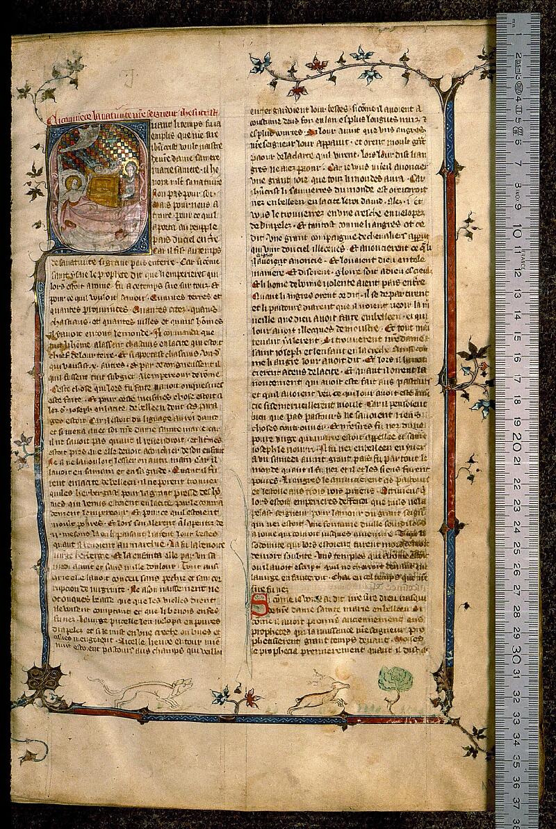 Paris, Bibl. Sainte-Geneviève, ms. 0587, f. 003 - vue 1