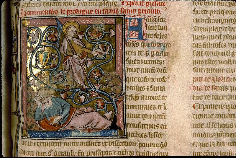 Paris, Bibl. Sainte-Geneviève, ms. 0587, f. 138 - vue 2