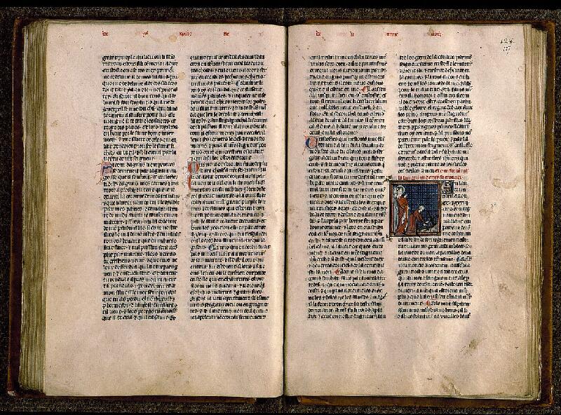 Paris, Bibl. Sainte-Geneviève, ms. 0588, f. 126v-127
