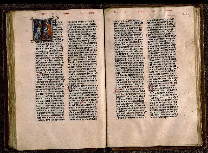 Paris, Bibl. Sainte-Geneviève, ms. 0588, f. 136v-137