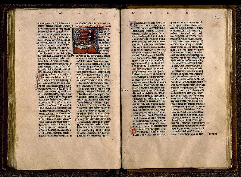 Paris, Bibl. Sainte-Geneviève, ms. 0588, f. 143v-144