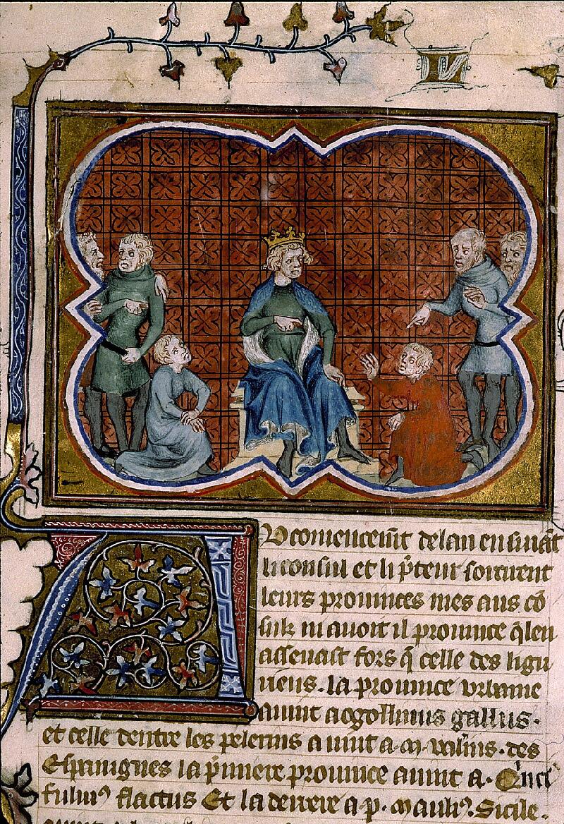 Paris, Bibl. Sainte-Geneviève, ms. 0777, f. 424 - vue 1