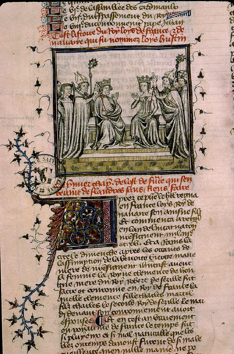 Paris, Bibl. Sainte-Geneviève, ms. 0783, f. 335v - vue 1