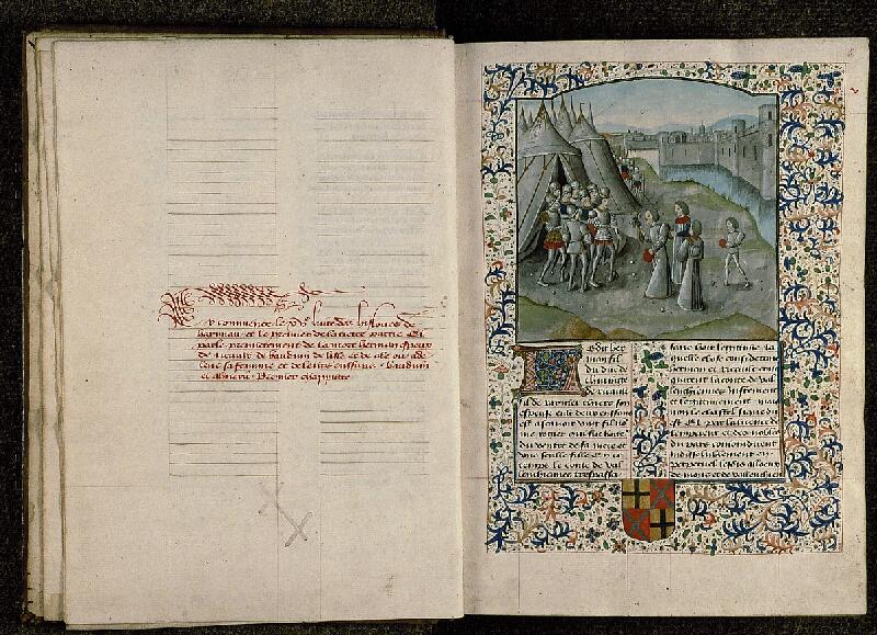 Paris, Bibl. Sainte-Geneviève, ms. 0811, f. 004v-005 - vue 2
