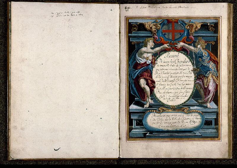 Paris, Bibl. Sainte-Geneviève, ms. 0937, f. 001v-002 - vue 2