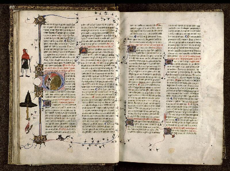 Paris, Bibl. Sainte-Geneviève, ms. 1029, f. 008v-009