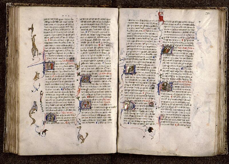 Paris, Bibl. Sainte-Geneviève, ms. 1029, f. 124v-125