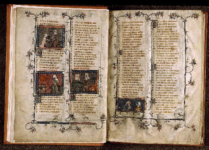 Paris, Bibl. Sainte-Geneviève, ms. 1126, f. 002v-003