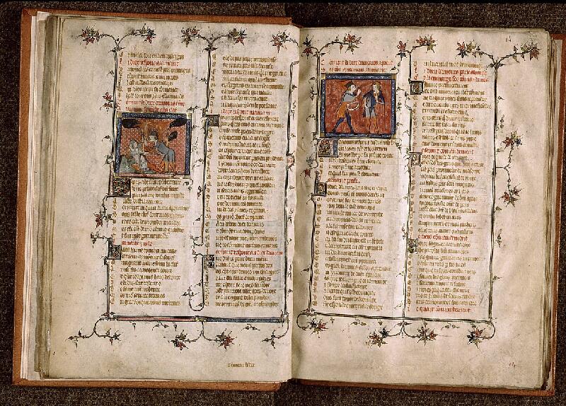 Paris, Bibl. Sainte-Geneviève, ms. 1126, f. 013v-014