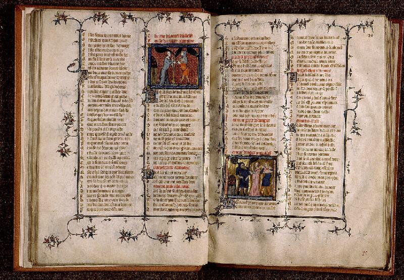 Paris, Bibl. Sainte-Geneviève, ms. 1126, f. 019v-020