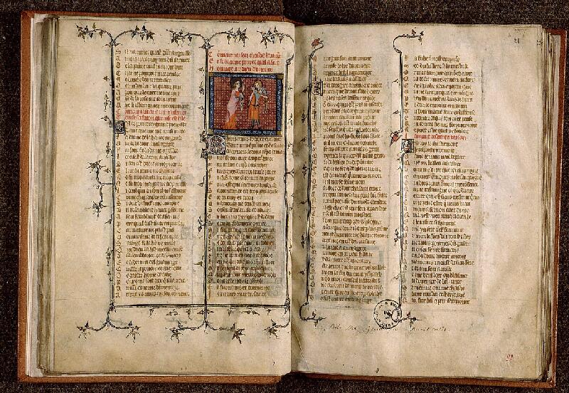 Paris, Bibl. Sainte-Geneviève, ms. 1126, f. 020v-021