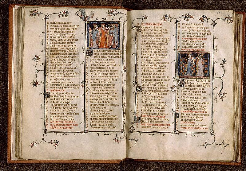 Paris, Bibl. Sainte-Geneviève, ms. 1126, f. 022v-023