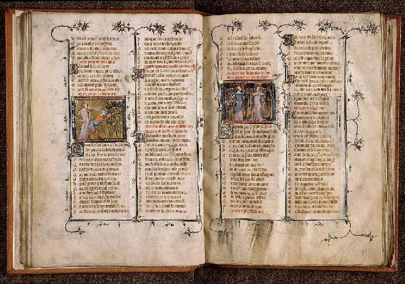 Paris, Bibl. Sainte-Geneviève, ms. 1126, f. 024v-025