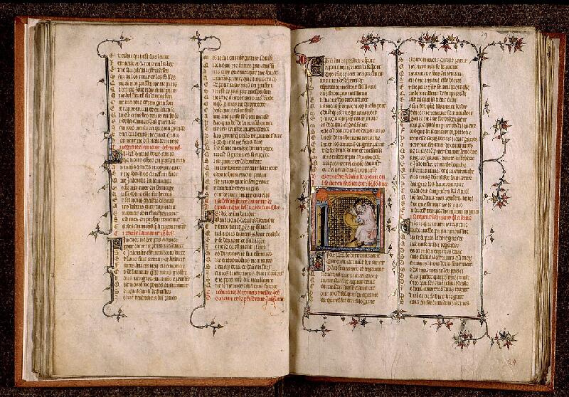Paris, Bibl. Sainte-Geneviève, ms. 1126, f. 028v-029