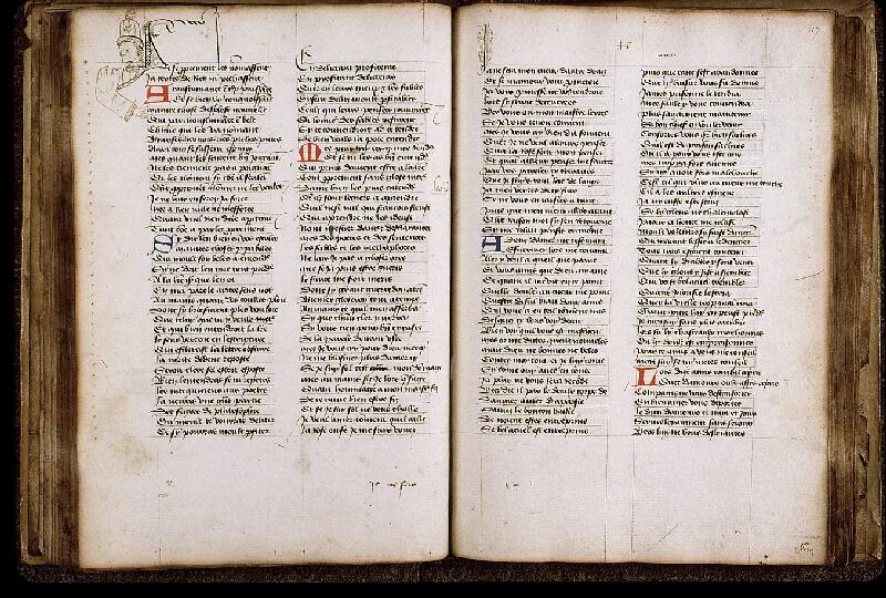 Paris, Bibl. Sainte-Geneviève, ms. 1127, f. 048v-049 - vue 2