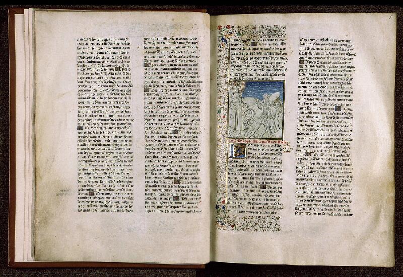 Paris, Bibl. Sainte-Geneviève, ms. 1128, f. 004v-005