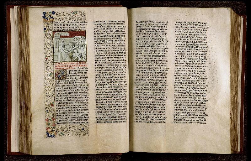 Paris, Bibl. Sainte-Geneviève, ms. 1128, f. 053v-054