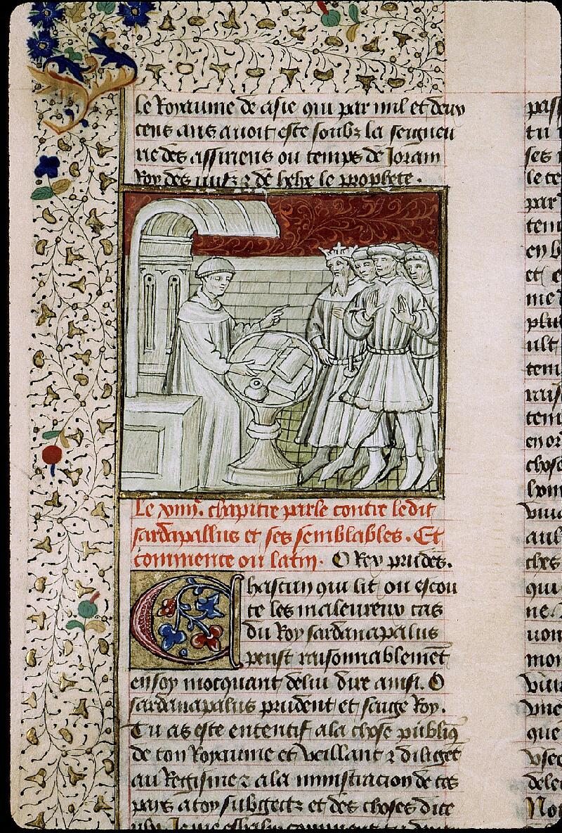 Paris, Bibl. Sainte-Geneviève, ms. 1128, f. 053v - vue 1