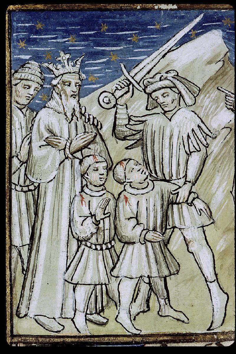 Paris, Bibl. Sainte-Geneviève, ms. 1128, f. 056v - vue 3