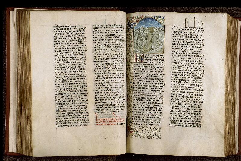 Paris, Bibl. Sainte-Geneviève, ms. 1128, f. 069v-070