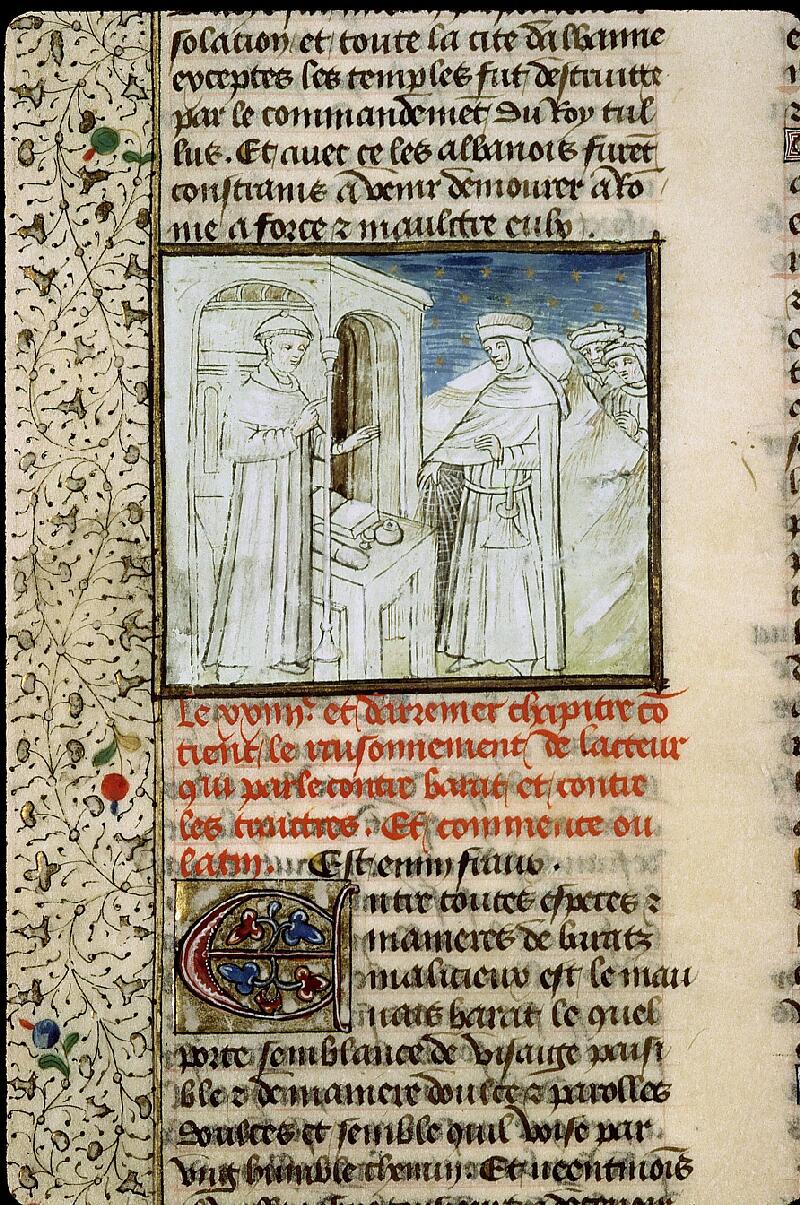 Paris, Bibl. Sainte-Geneviève, ms. 1128, f. 071v - vue 1