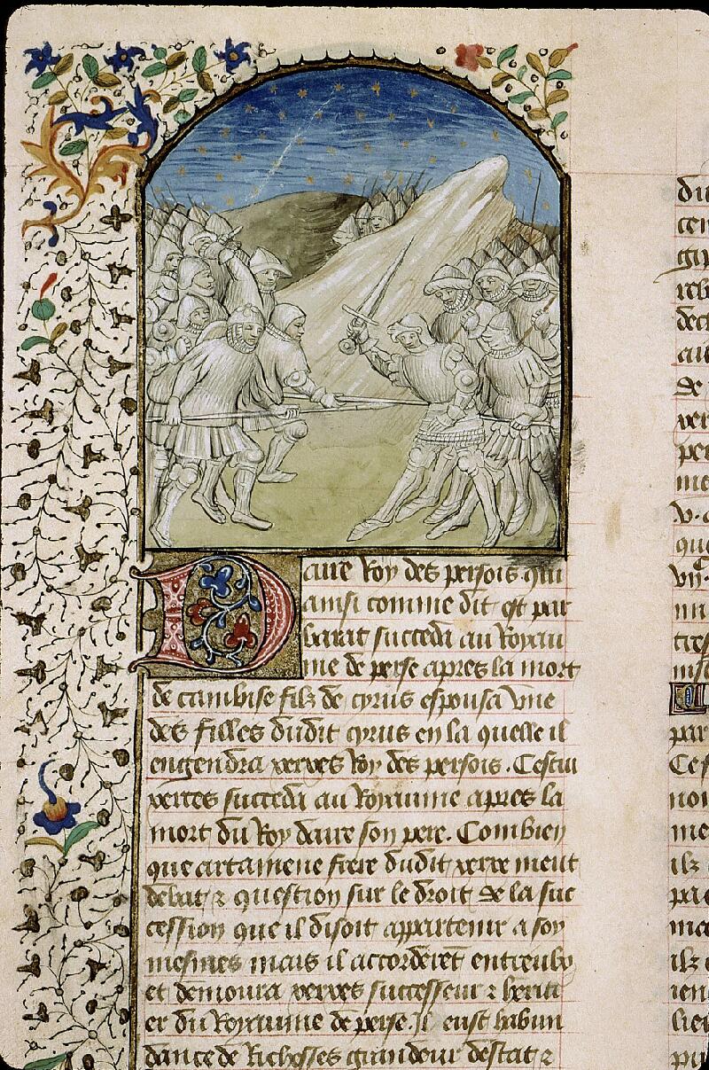 Paris, Bibl. Sainte-Geneviève, ms. 1128, f. 090v - vue 1