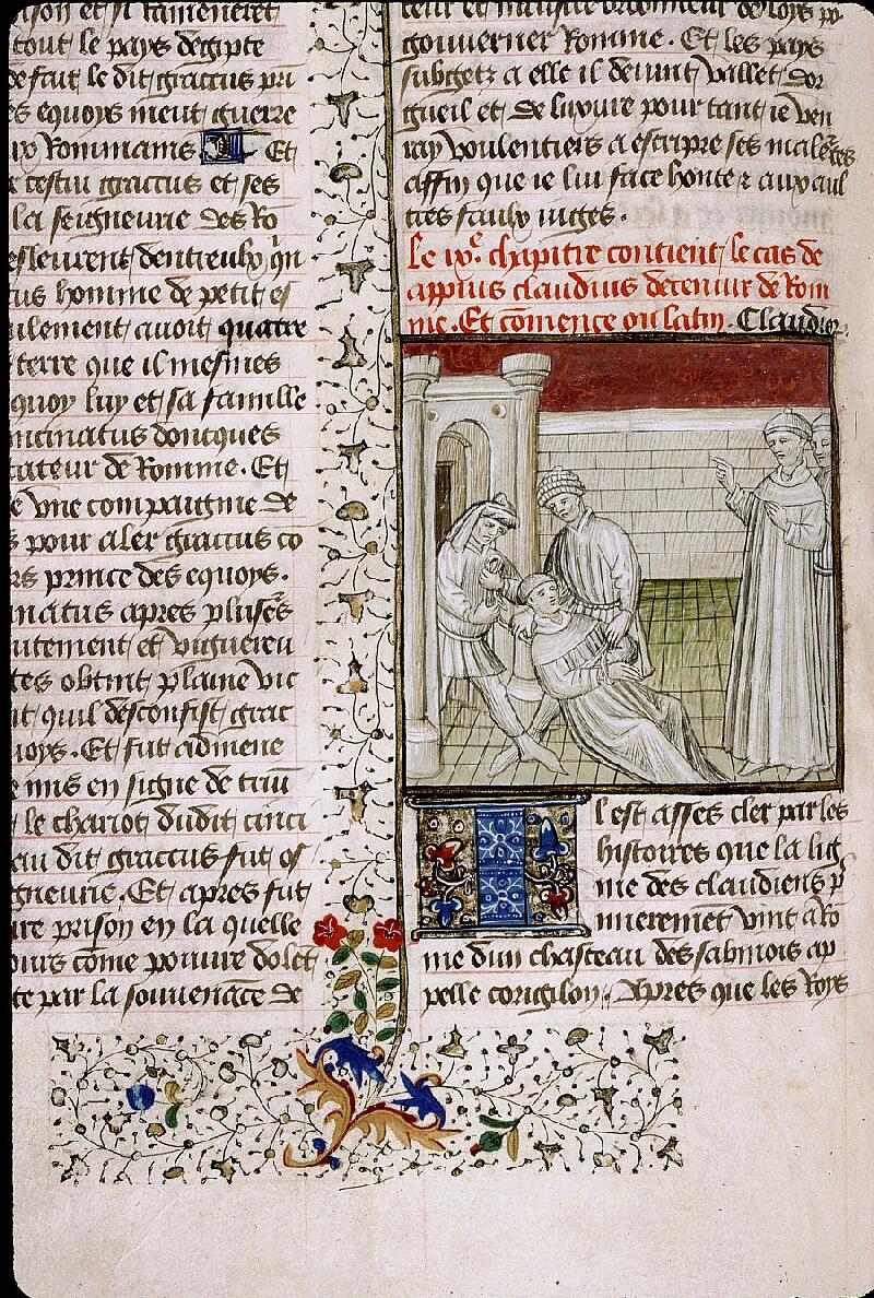 Paris, Bibl. Sainte-Geneviève, ms. 1128, f. 096v - vue 1