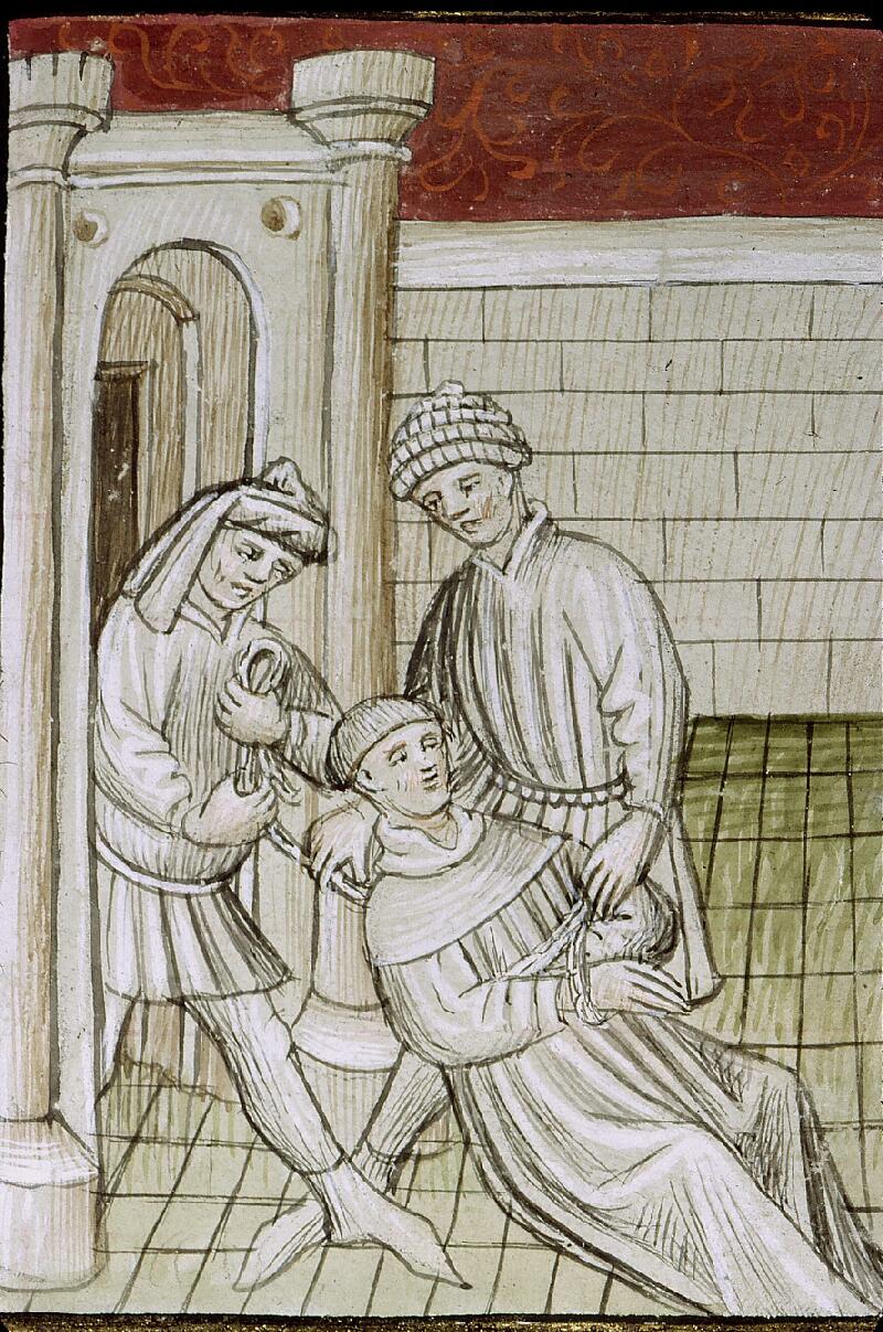 Paris, Bibl. Sainte-Geneviève, ms. 1128, f. 096v - vue 3