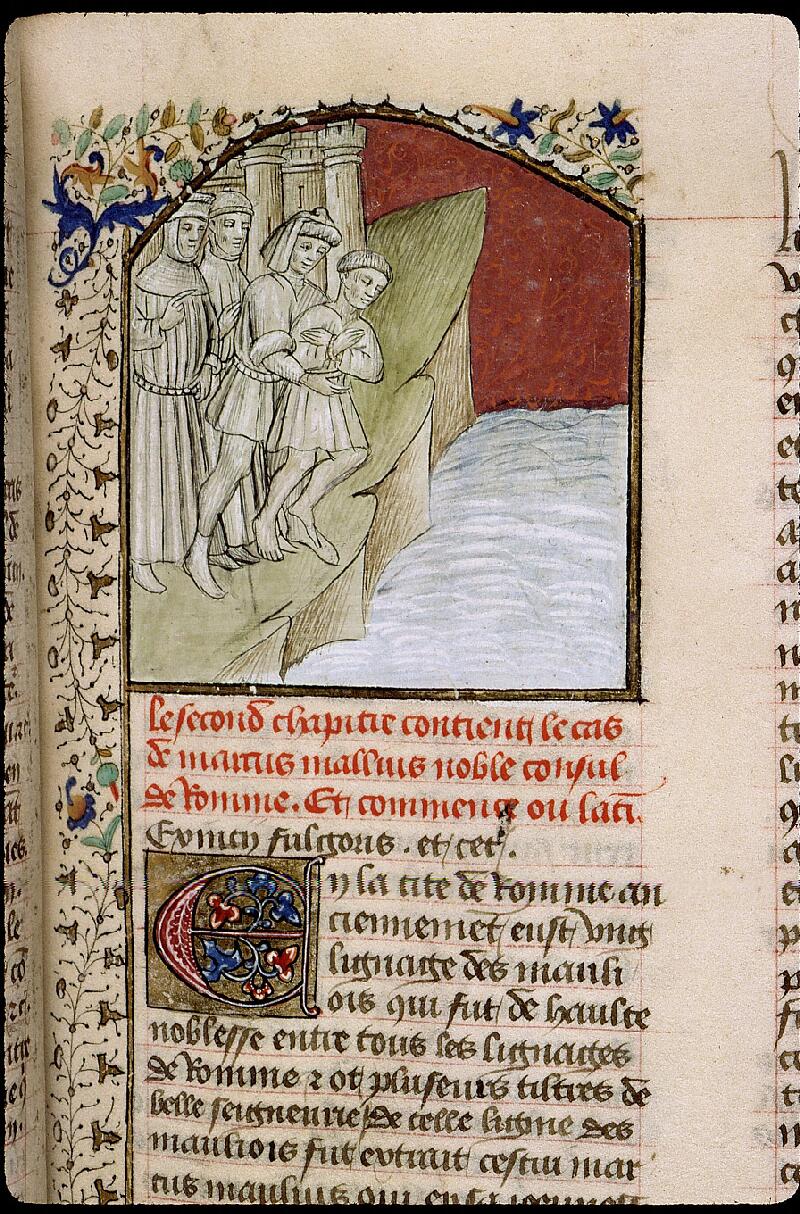 Paris, Bibl. Sainte-Geneviève, ms. 1128, f. 117 - vue 1