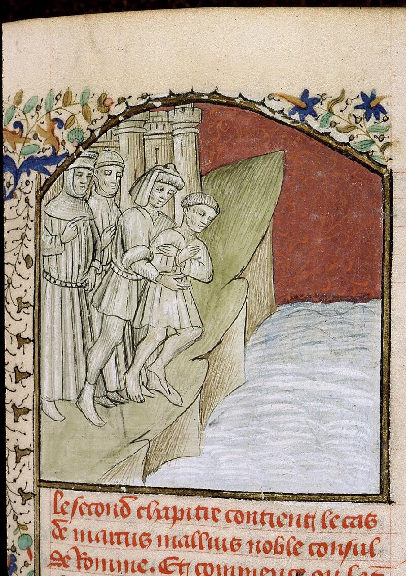 Paris, Bibl. Sainte-Geneviève, ms. 1128, f. 117 - vue 2