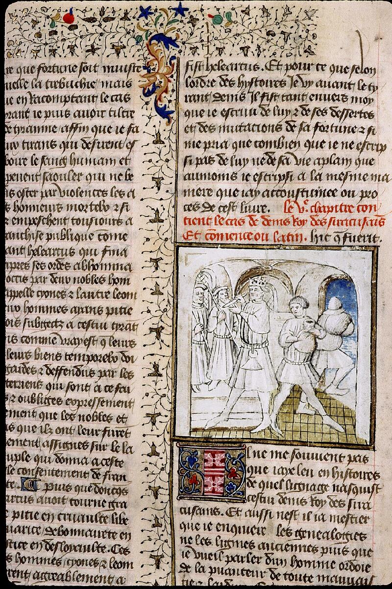 Paris, Bibl. Sainte-Geneviève, ms. 1128, f. 121 - vue 1